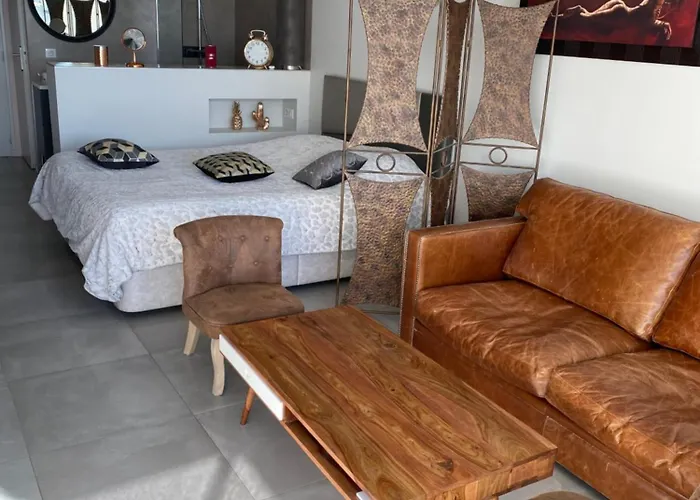 アパート Village Naturiste Le Cap D'agde Heliopolis Sud Vue アグド
